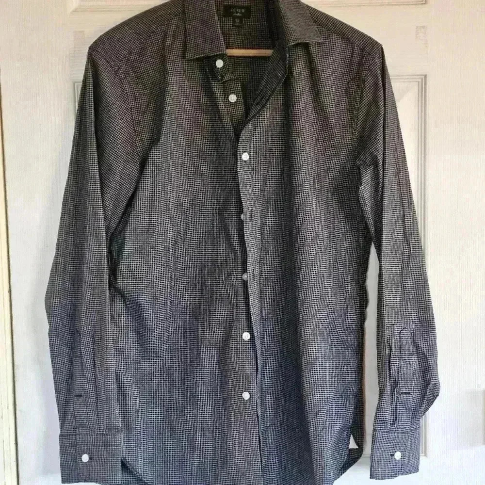 J. Crew Blue and White Dress Shirts